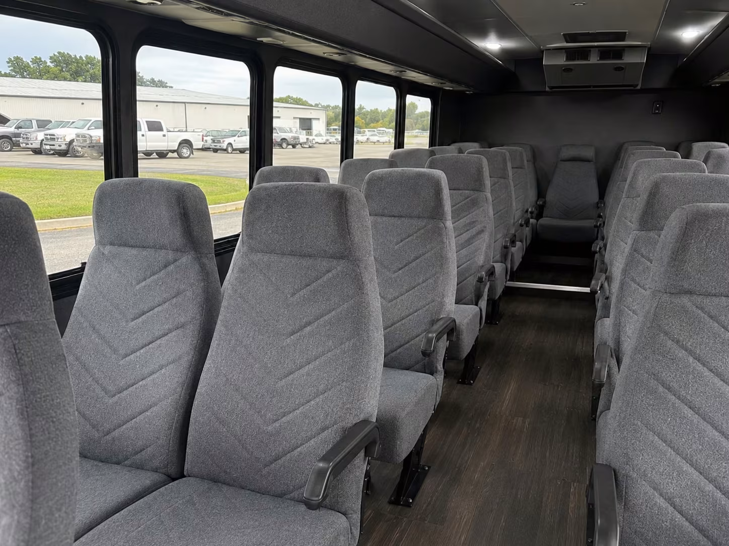 18 passenger minibus inside