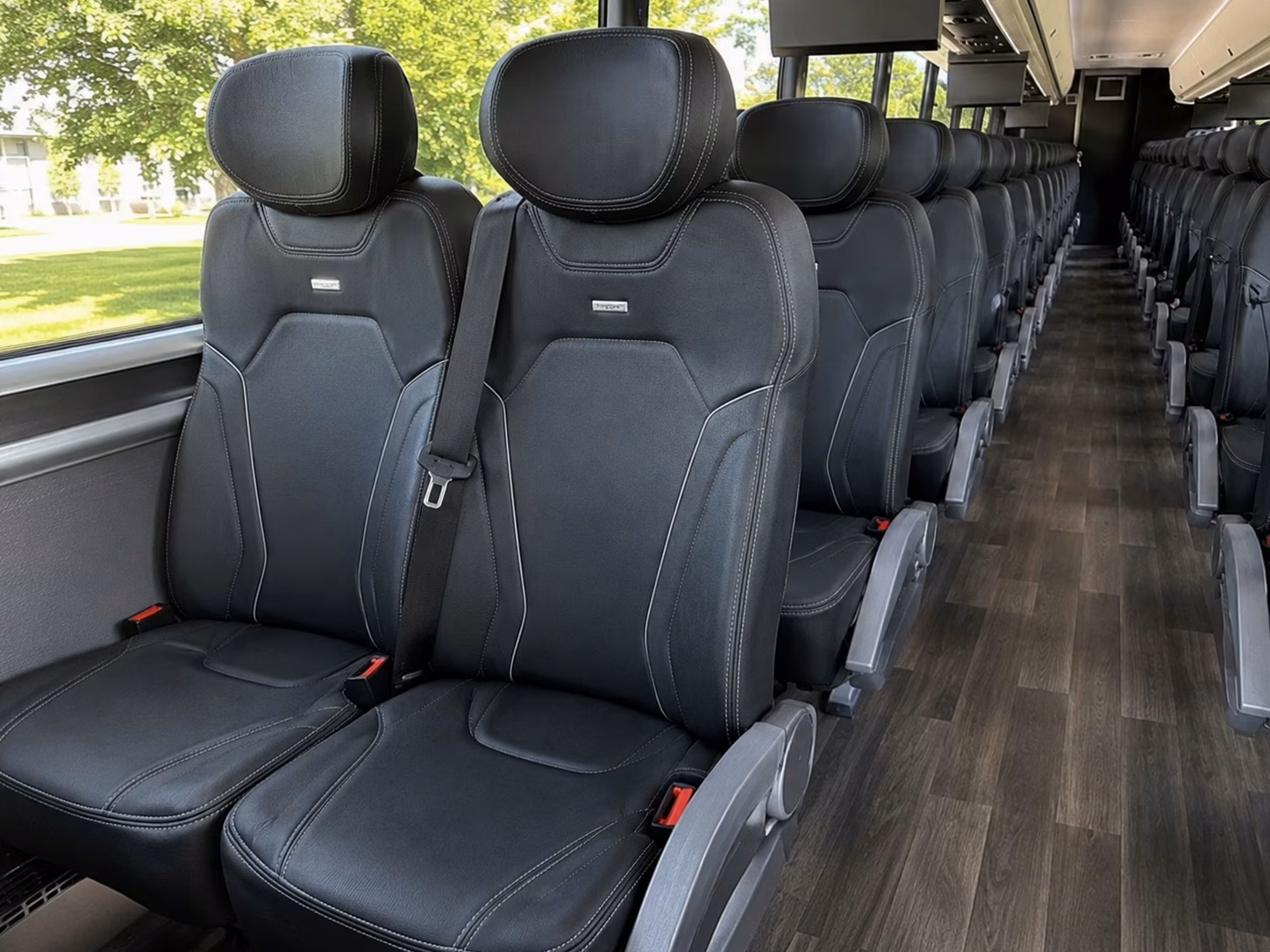 bus type determines the base rate for lake charles charter bus rentals
