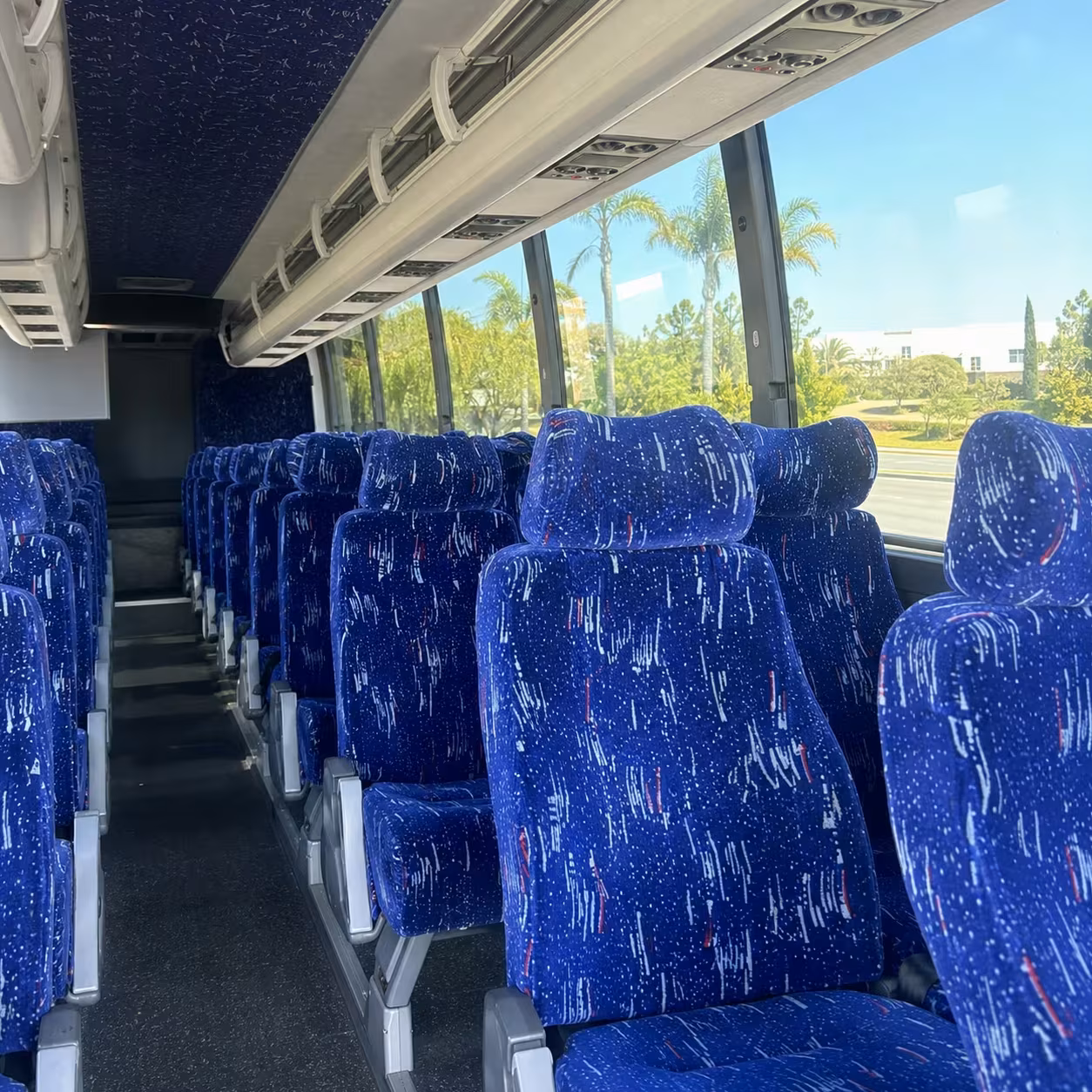 lake charles charter bus interior gallery