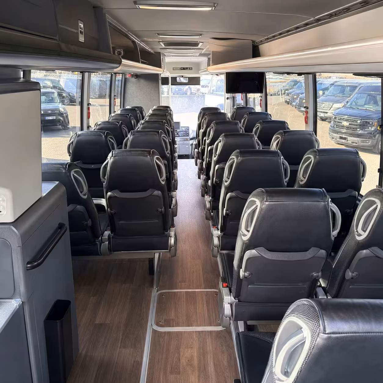 lake charles charter buses to sam houston jones state park