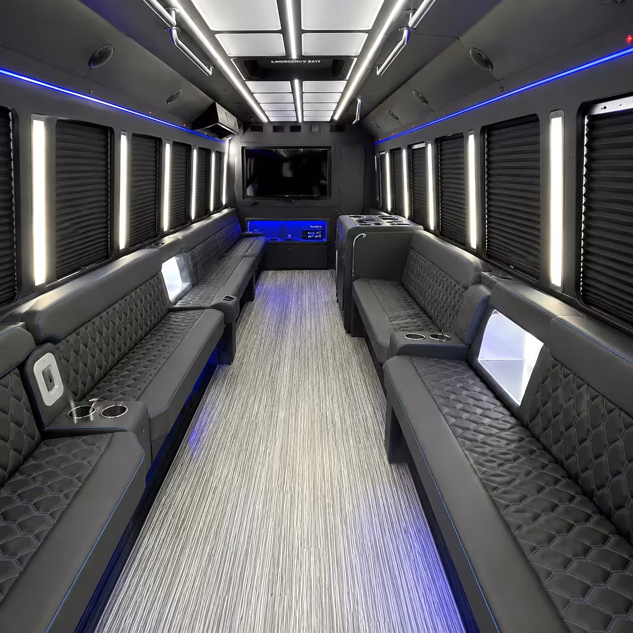 lake charles party bus rentals for concert nights