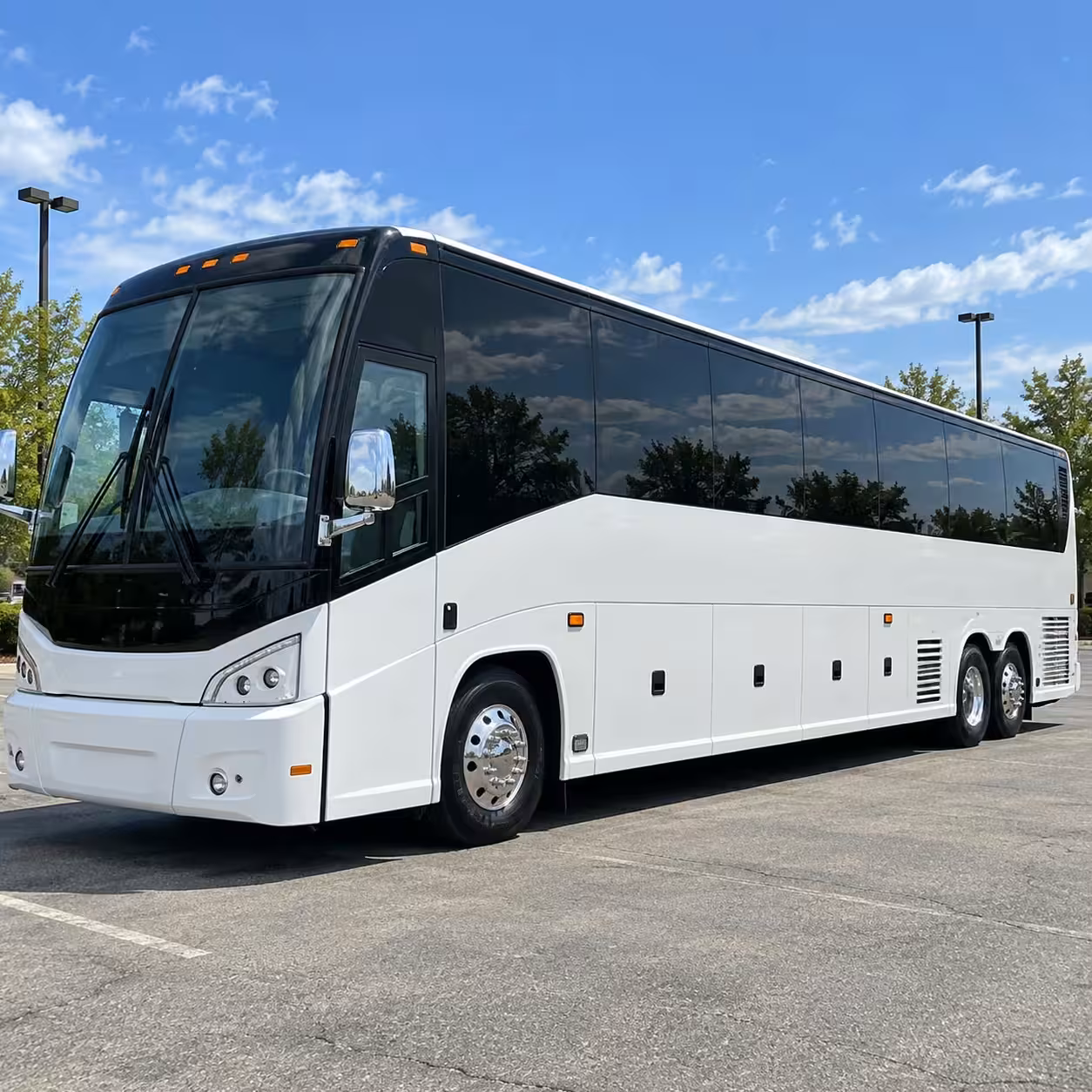 lake charles prom party bus rentals with led lights and sound