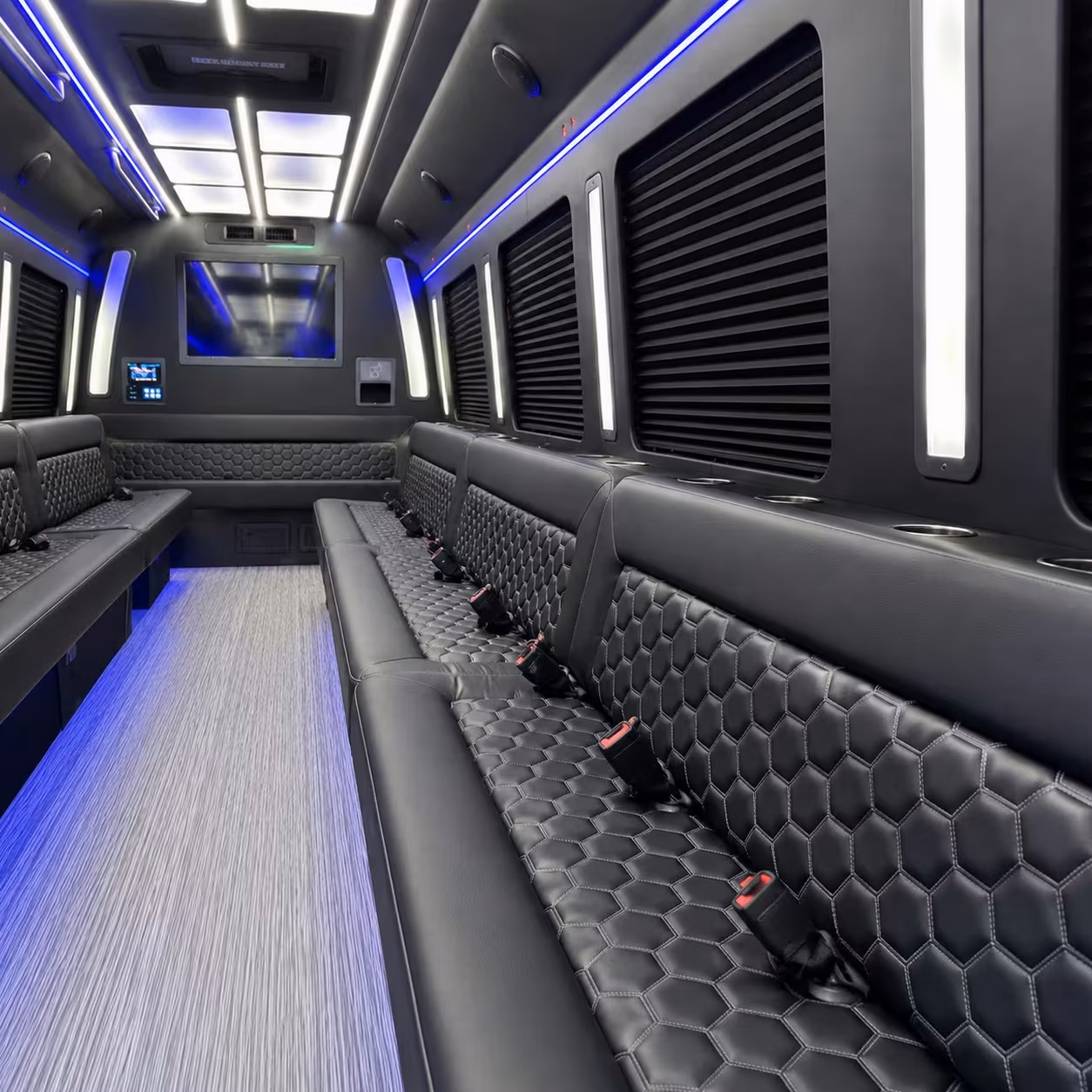 party bus interior