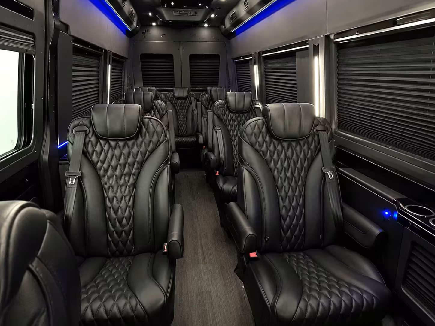 sprinter van with driver interior