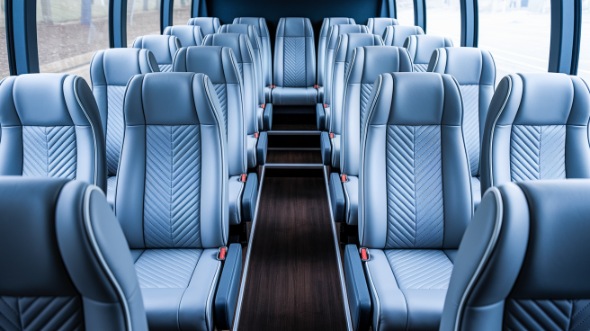 15 passenger minibus interior