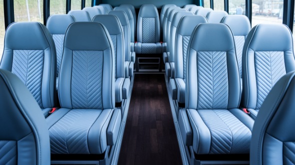 20 passenger minibus interior