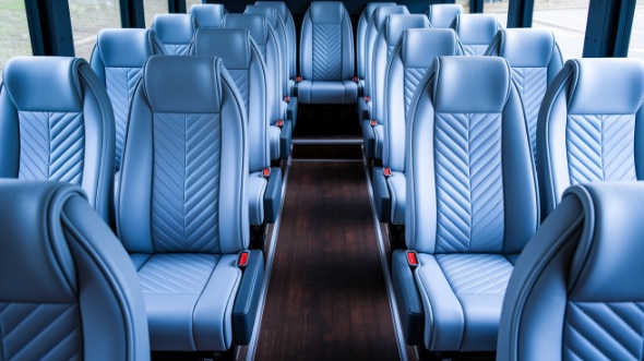 30 passenger minibus interior