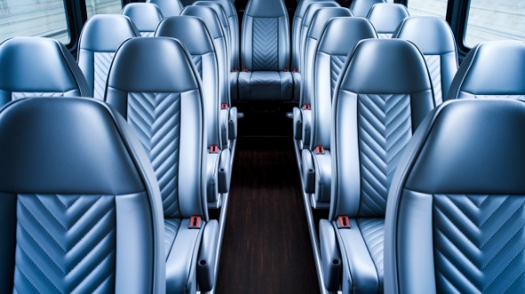 lake charles 35 passenger minibus inside