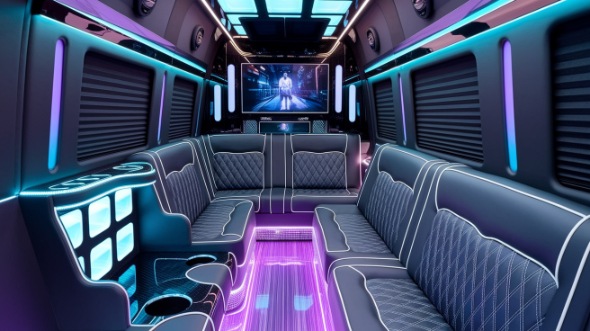 lake charles sprinter limo rental inside