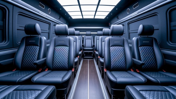 lake charles sprinter van with driver interior
