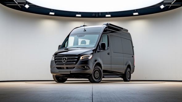 sprinter van with driver
